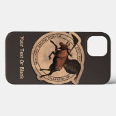Coques Case-Mate iPhone Patch Flying Moose Aviation (Verso (horizontal))