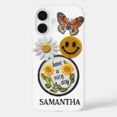 Coques Case-Mate iPhone Patches Faux personnalisées Cadeau à la mode (Verso)