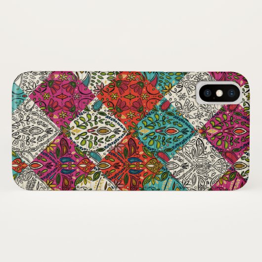 Coques Case-Mate iPhone patchwork aziza (Dos (Horizontal))