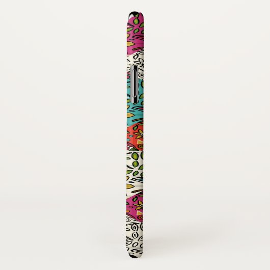 Coques Case-Mate iPhone patchwork aziza (Dos/Droite)