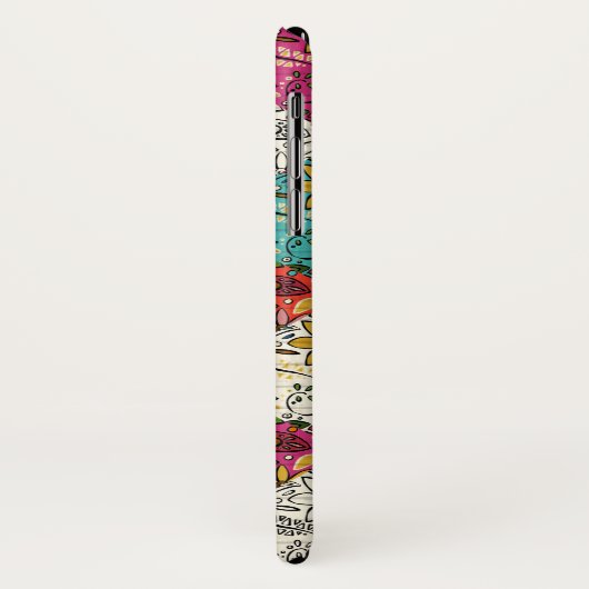 Coques Case-Mate iPhone patchwork aziza (Dos/Gauche)