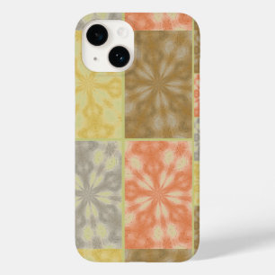 Coque Pour iPhone 14 Patchwork bohème coloré