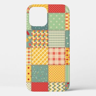 Case-Mate iPhone Case Patchwork coloré : ornements abstraits sans coutur