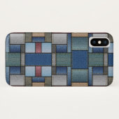 Coques Case-Mate iPhone Patchwork Denim (Dos (Horizontal))