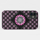 Coques Case-Mate iPhone Patchwork diagonale flou (Dos (Horizontal))
