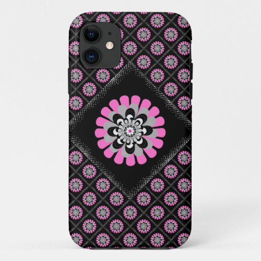 Coques Case-Mate iPhone Patchwork diagonale flou (Dos)
