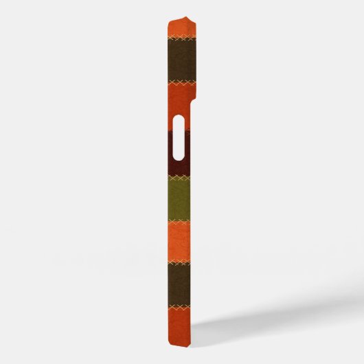 Coques Case-Mate iPhone Patchwork faux style carreaux (Verso / Droite)