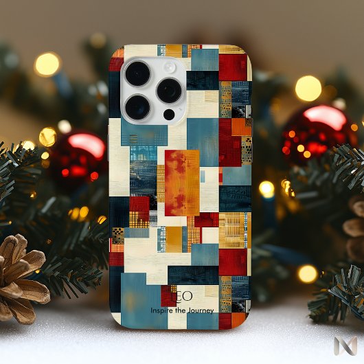 Coques Case-Mate iPhone Patchwork Géométrique Moderne – Audacieux et Inspi
