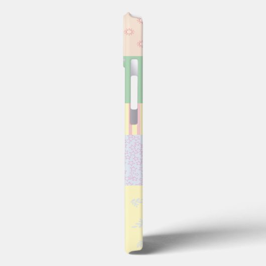 Coques Case-Mate iPhone Patchwork Pastel (Verso / Gauche)