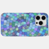 Coques Case-Mate iPhone Patchwork Spiral Quilt iphone Tough (Verso (horizontal))