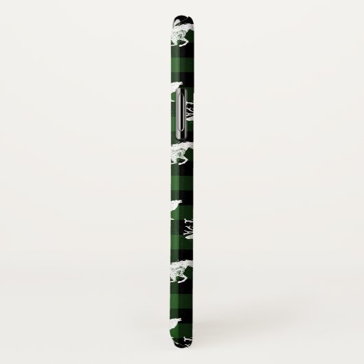 Coques Case-Mate iPhone Pâte à bison vert (Dos/Droite)