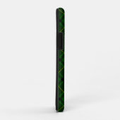 Coques Case-Mate iPhone Pâte verte de tartan MacArthur (Dos/Droite)