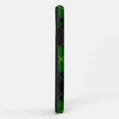 Coques Case-Mate iPhone Pâte verte de tartan MacArthur (Dos/Droite)