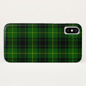 Coques Case-Mate iPhone Pâte verte de tartan MacArthur (Dos (Horizontal))