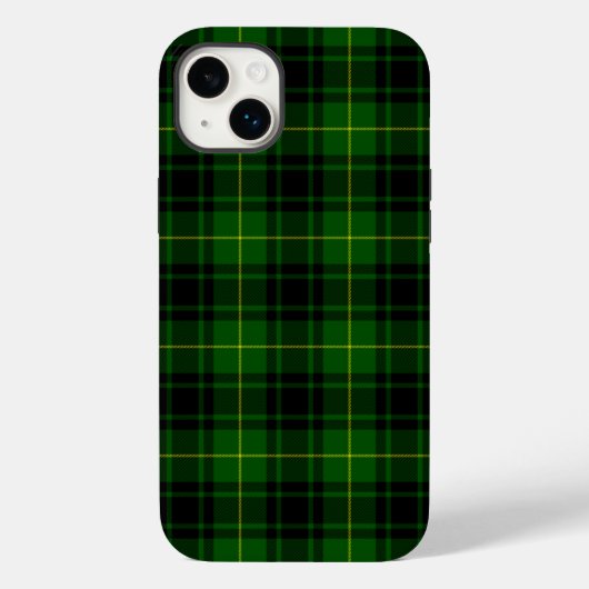 Coques Case-Mate iPhone Pâte verte de tartan MacArthur (Verso)