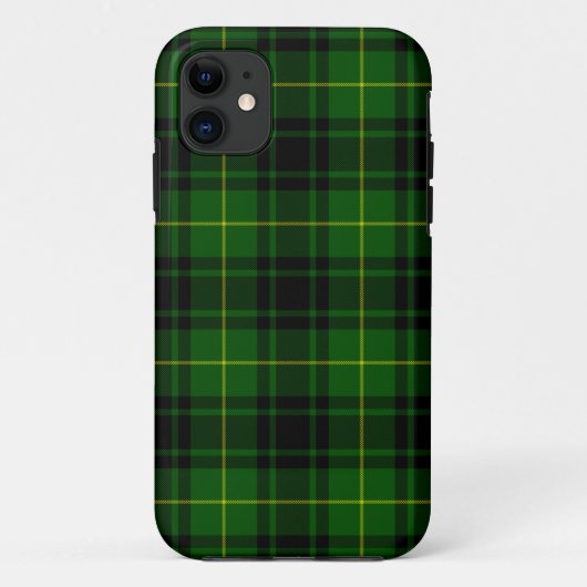 Coques Case-Mate iPhone Pâte verte de tartan MacArthur (Dos)