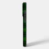 Coques Case-Mate iPhone Pâte verte de tartan MacArthur (Verso / Gauche)