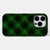 Coques Case-Mate iPhone Pâte verte de tartan MacArthur (Verso (horizontal))
