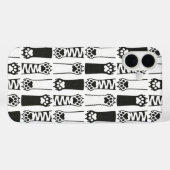 Coques Case-Mate iPhone Pâtes de chat (Verso (horizontal))