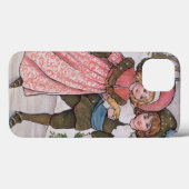 Coques Case-Mate iPhone Patinage de fille et de garçon (Verso (horizontal))