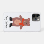 Coques Case-Mate iPhone Patinage drôle d'ours (Dos (Horizontal))