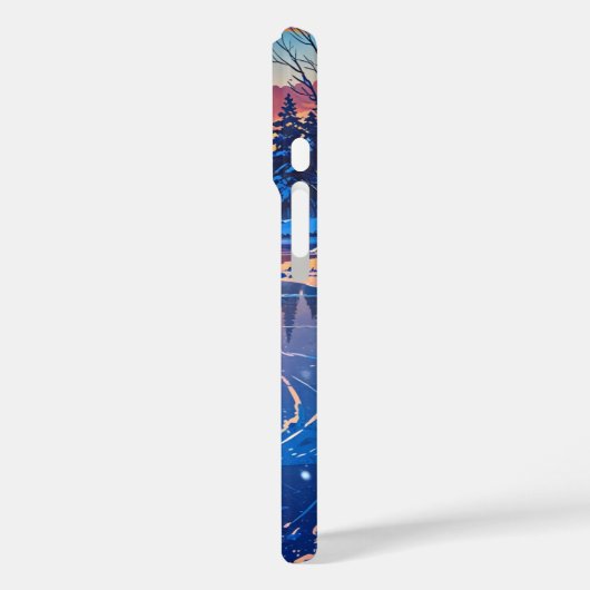 Coques Case-Mate iPhone Patinage hivernal (Verso / Gauche)