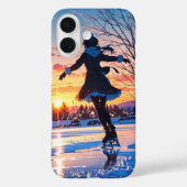 Coques Case-Mate iPhone Patinage hivernal (Verso)