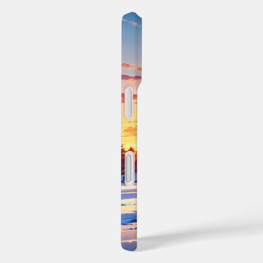 Coques Case-Mate iPhone Patinage hivernal (Verso / Droite)