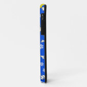 Coques Case-Mate iPhone Patinage sur glace Chick Snowflake Motif (Dos/Gauche)