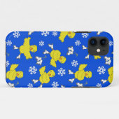 Coques Case-Mate iPhone Patinage sur glace Chick Snowflake Motif (Dos (Horizontal))