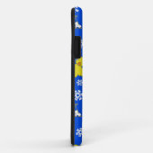 Coques Case-Mate iPhone Patinage sur glace Chick Snowflake Motif (Dos/Droite)