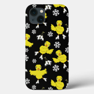 Case-Mate iPhone Case Patinage sur glace Chick Snowflake Motif