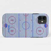 Coques Case-Mate iPhone Patinoire d'hockey (Dos (Horizontal))