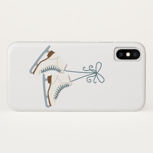 Coques Case-Mate iPhone Patins de glace (Dos (Horizontal))