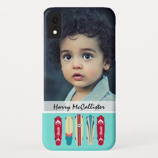 Coques Case-Mate iPhone Patins vintages Photo (Dos)