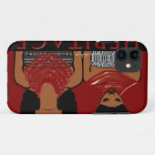 Coques Case-Mate iPhone Patrimoine AFRICAIN (Dos (Horizontal))