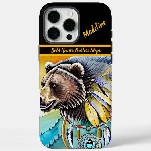 Coques Case-Mate iPhone Patrimoine Tribal Design audacieux (Verso)