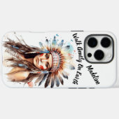Coques Case-Mate iPhone Patrimoine tribal Peinture faciale traditionnelle (Verso (horizontal))