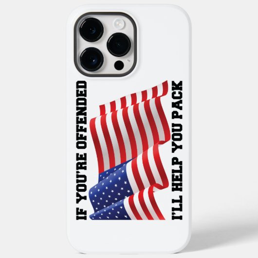 Coques Case-Mate iPhone patriote américain (Verso)