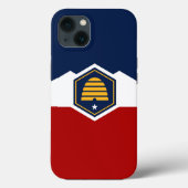 Coques Case-Mate iPhone Patriotic Apple Case-Mate, Utah flag (Verso)