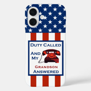 Coques iPhone 16 [Patriotique Américain]