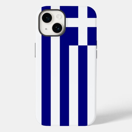 Coques Case-Mate iPhone Patriotique Apple Coque-Mate, Grèce Drapeau Coque- (Verso)