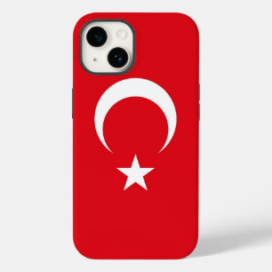 Coque Pour iPhone 14 Patriotique Apple Coque-Mate, Turquie drapeau Coqu
