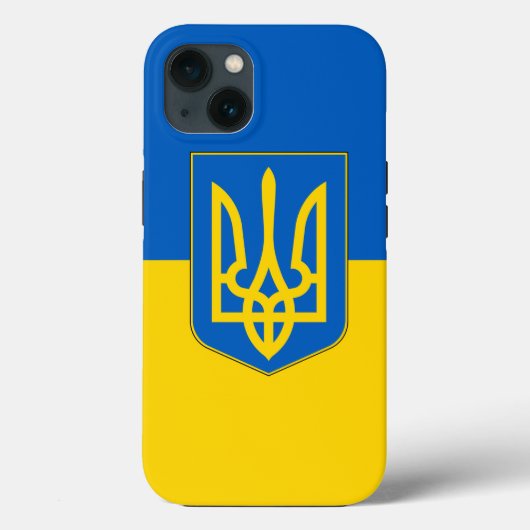 Coques Case-Mate iPhone Patriotique Apple Coque-Mate, Ukraine drapeau Coqu (Verso)