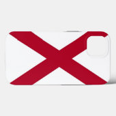 Coques Case-Mate iPhone Patriotique Apple iPhone 13 Coque-Mate, drapeau de (Verso (horizontal))