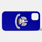 Coques Case-Mate iPhone Patriotique Apple iPhone 13 Coque-Mate, Louisiane (Verso (horizontal))