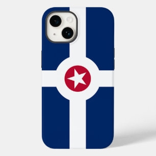 Coque Pour iPhone 14 Patriotique Apple iPhone 14 Coque-Mate, Indianapol