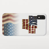 Coques Case-Mate iPhone Patriotique Juillet 4 (Dos (Horizontal))