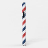 Coques Case-Mate iPhone Patriotique Rouge Blanc et Bleu (Dos/Droite)