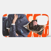 Coques Case-Mate iPhone Patron dirigé par la tête de chien debout avec la  (Verso (horizontal))